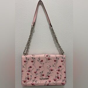 Steve Madden Pink Floral Chain-Handle Shoulder Bag